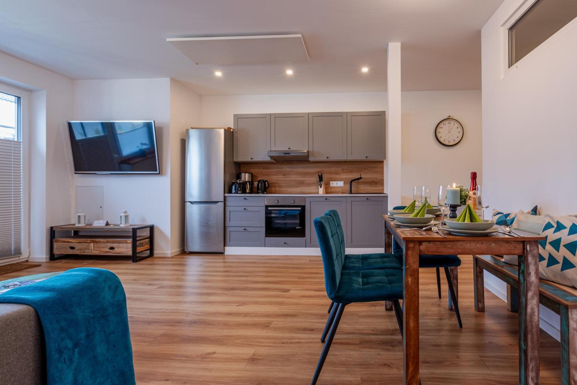 App 7U Erholsamen Sundowner Apartment Dranske Exterior foto