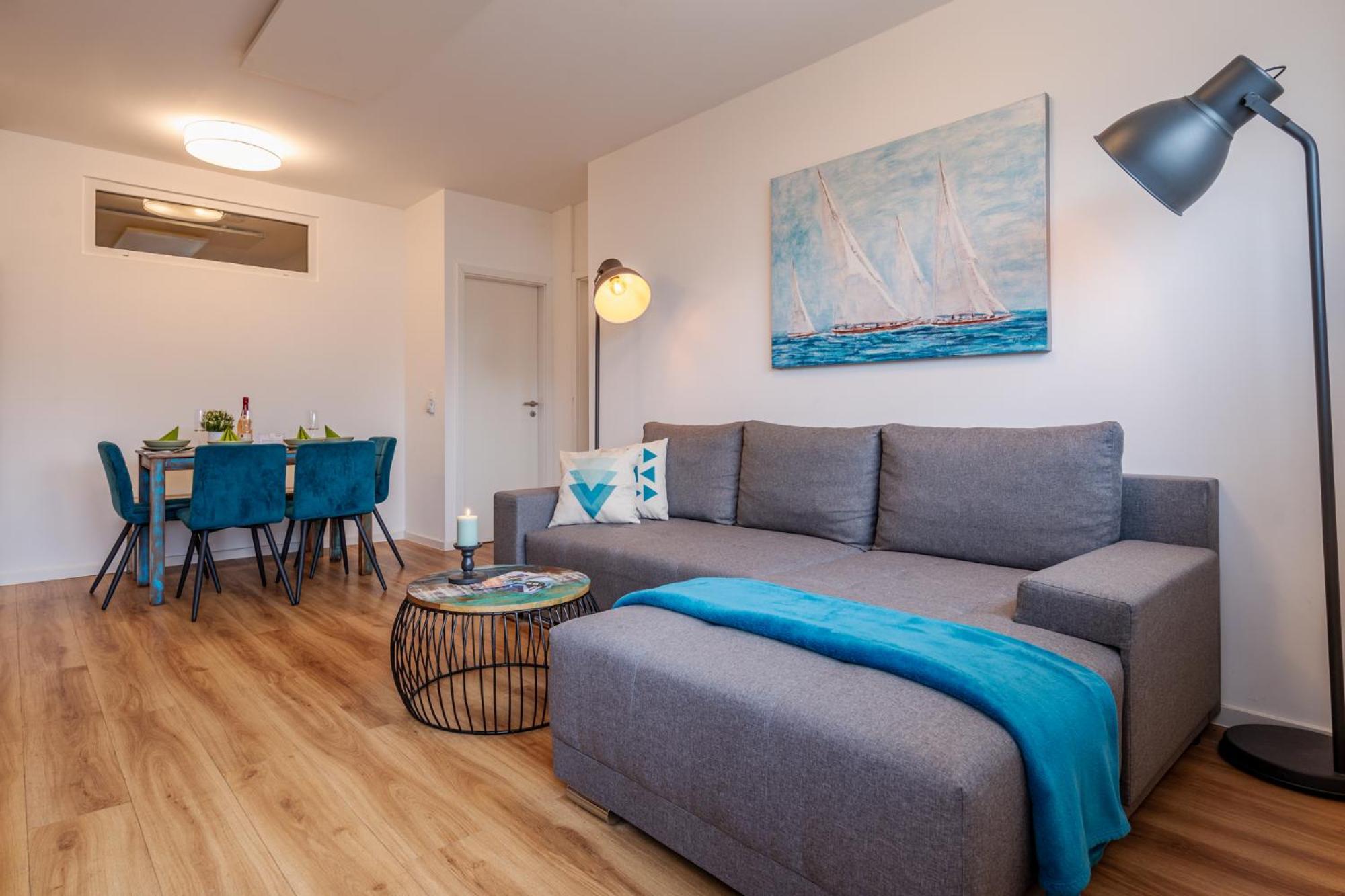 App 7U Erholsamen Sundowner Apartment Dranske Exterior foto