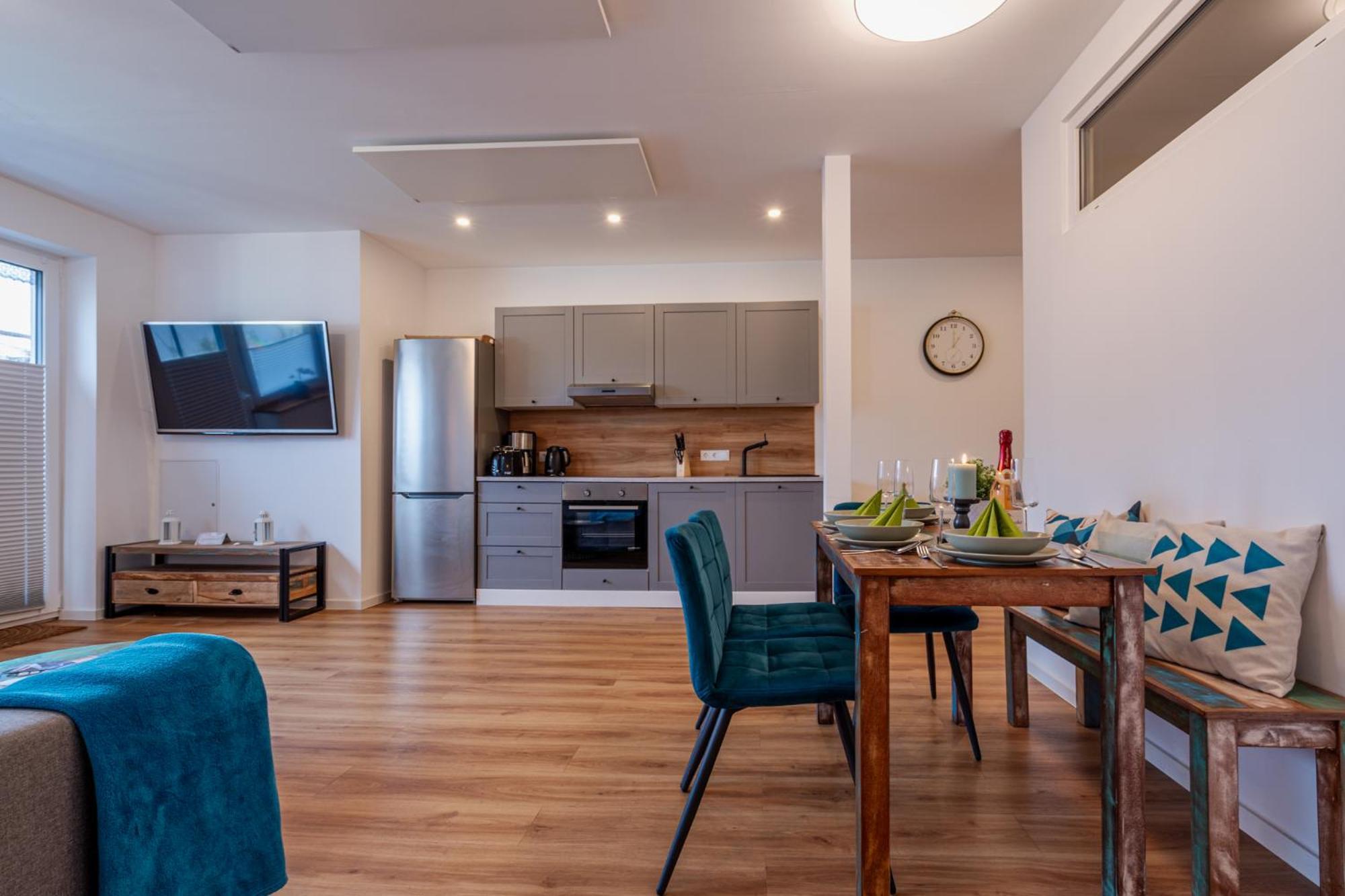 App 7U Erholsamen Sundowner Apartment Dranske Exterior foto